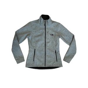 The North Face Apex Bionic Windwall Heather Gray Jacket Size S